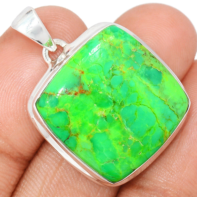 1.3" Green Mohave Turquoise Pendants - GMTP1048
