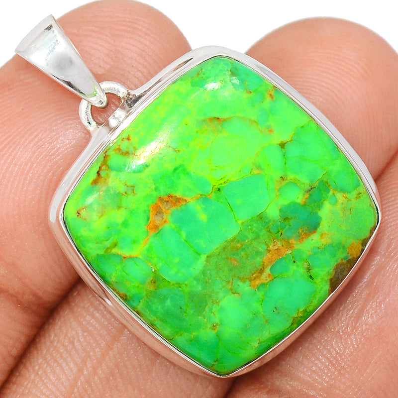 1.3" Green Mohave Turquoise Pendants - GMTP1055