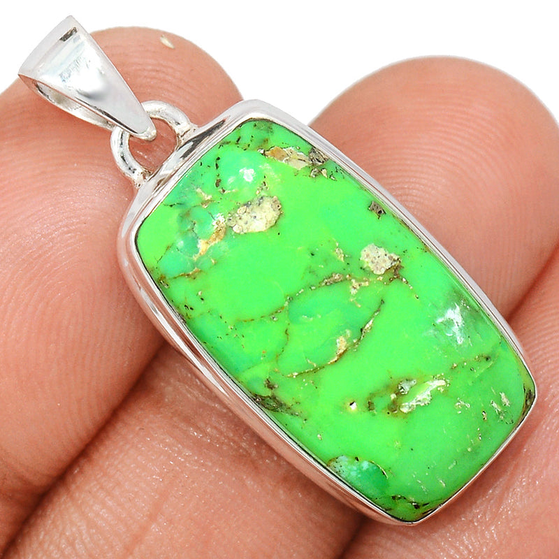 1.3" Green Mohave Turquoise Pendants - GMTP1063