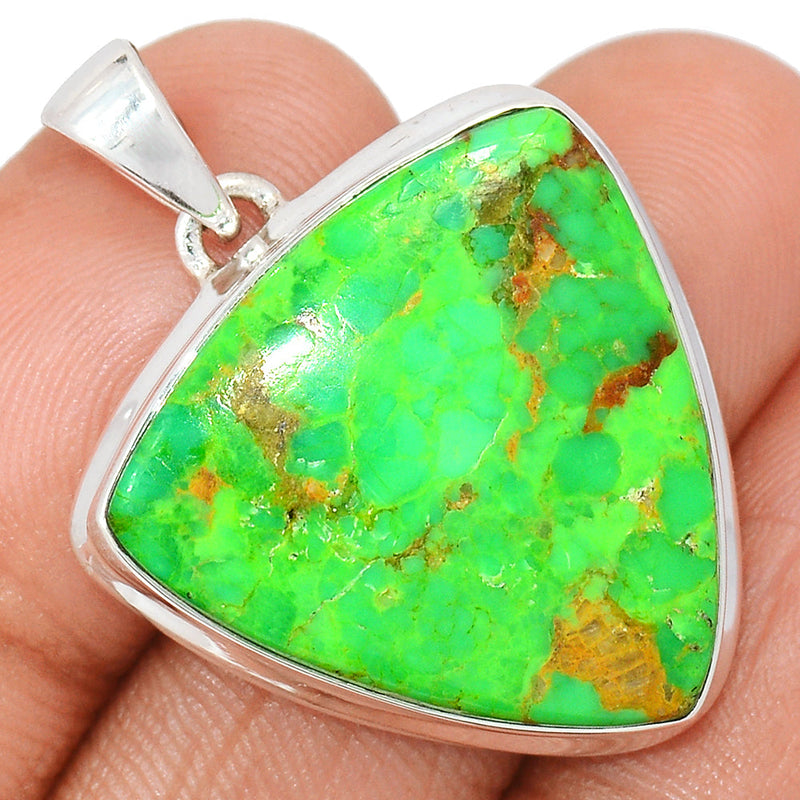 1.3" Green Mohave Turquoise Pendants - GMTP1065