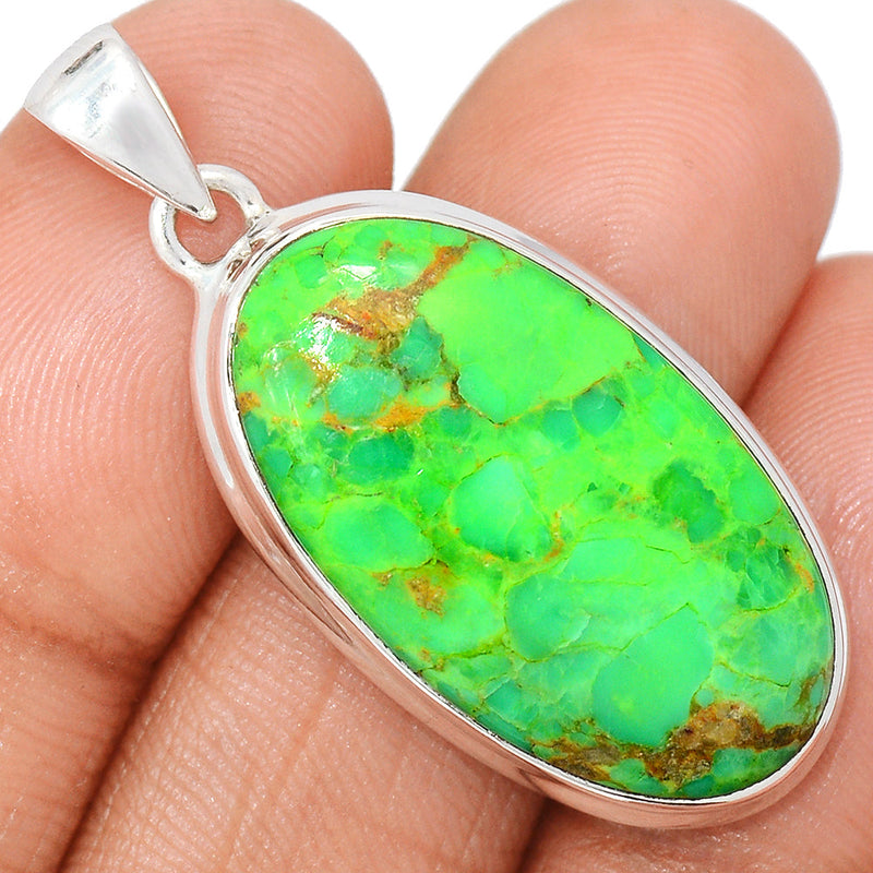 1.6" Green Mohave Turquoise Pendants - GMTP1066