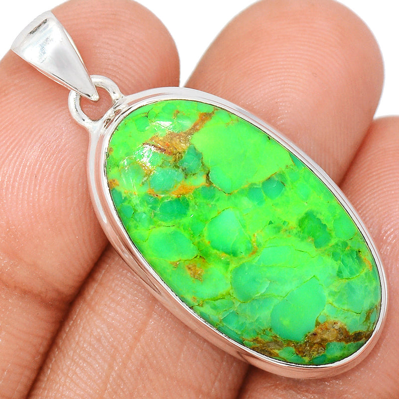 1.6" Green Mohave Turquoise Pendants - GMTP1066