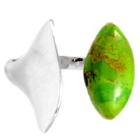 Green Mohave Turquoise Ring-GMTR223