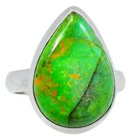 Green Mohave Turquoise Ring-GMTR558