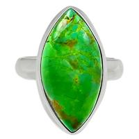 Green Mohave Turquoise Ring-GMTR578