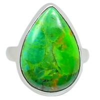 Green Mohave Turquoise Ring-GMTR595