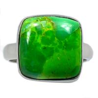 Green Mohave Turquoise Ring-GMTR612