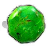 Green Mohave Turquoise Ring-GMTR614