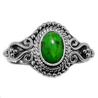 Green Mohave Turquoise Ring-GMTR642