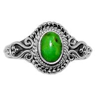 Green Mohave Turquoise Ring-GMTR649
