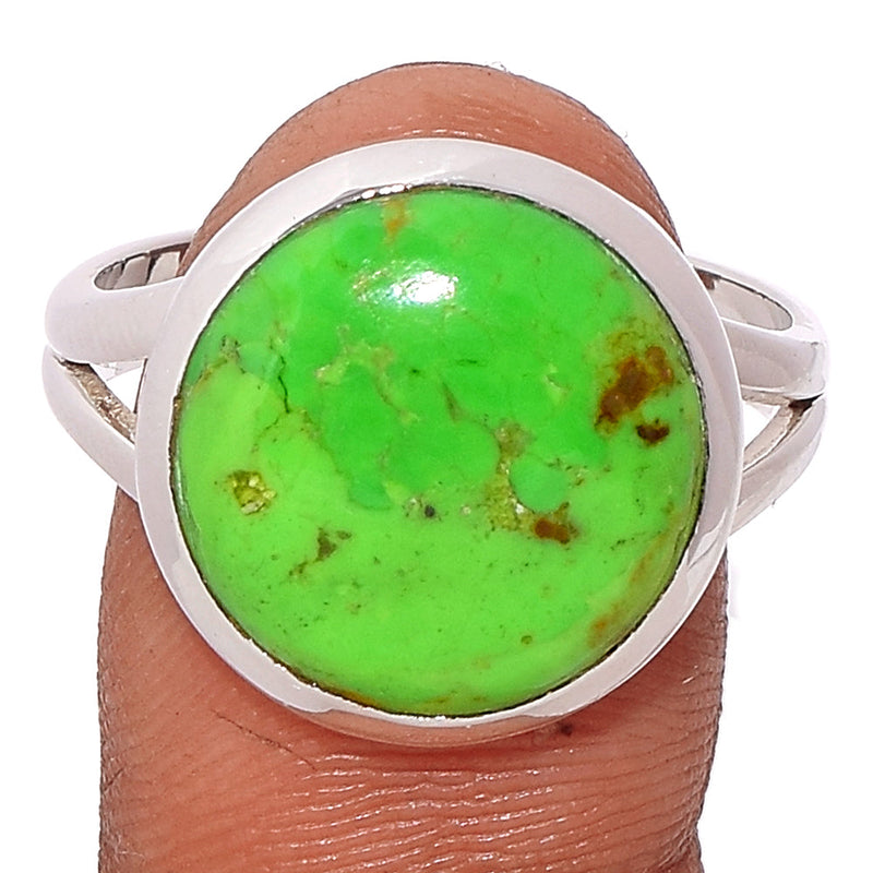 Green Mohave Turquoise Ring - GMTR813