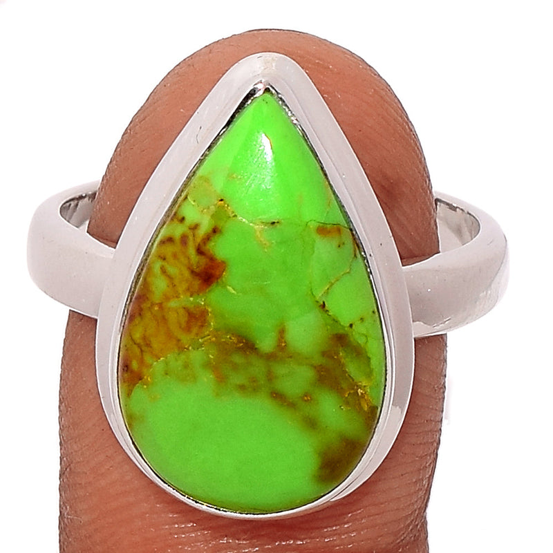 Green Mohave Turquoise Ring - GMTR822