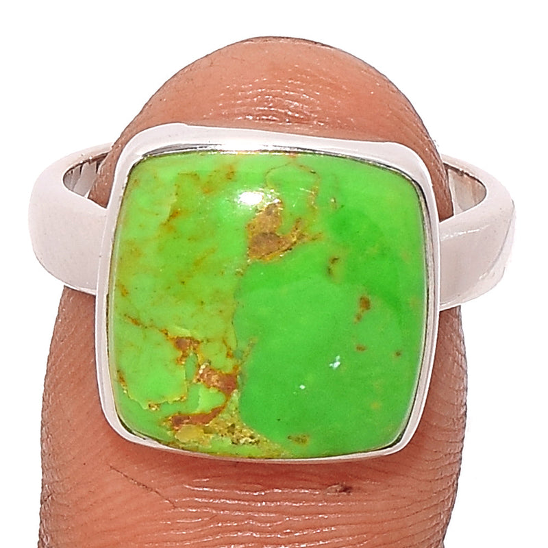 Green Mohave Turquoise Ring - GMTR823