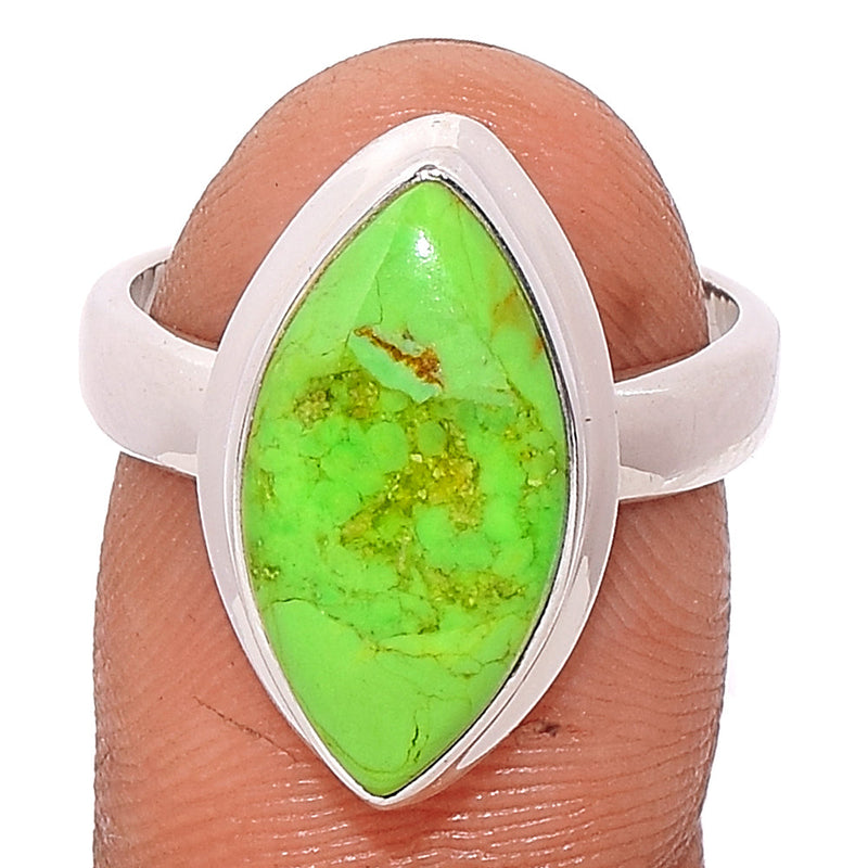 Green Mohave Turquoise Ring - GMTR824
