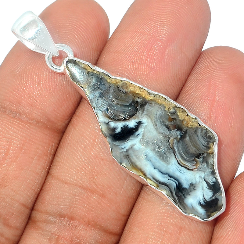 2.1" Oco Geode Druzy Pendants - GODP750