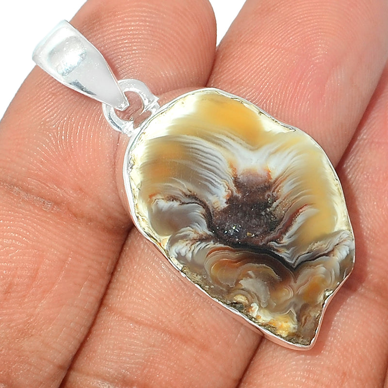 1.6" Oco Geode Druzy Pendants - GODP761