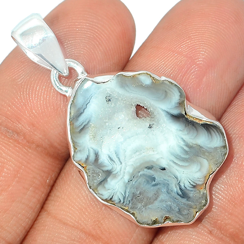 1.5" Oco Geode Druzy Pendants - GODP772