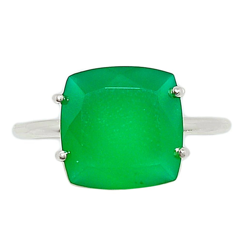 Claw - Faceted Green Onyx Ring - GOFR300