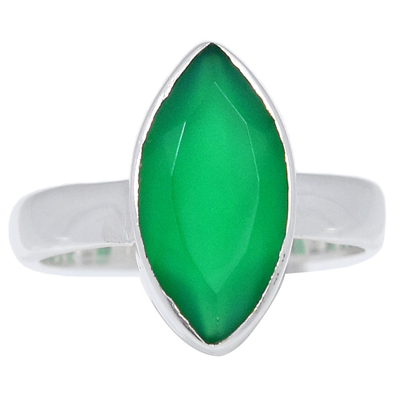 Green Onyx Faceted Ring - GOFR335