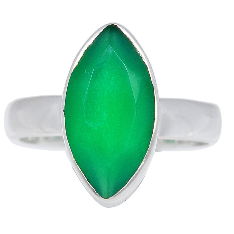 Green Onyx Faceted Ring - GOFR350