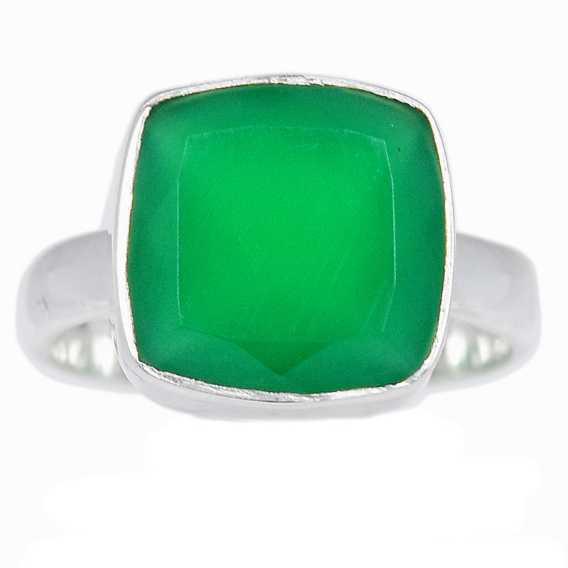 Green Onyx Faceted Ring - GOFR352