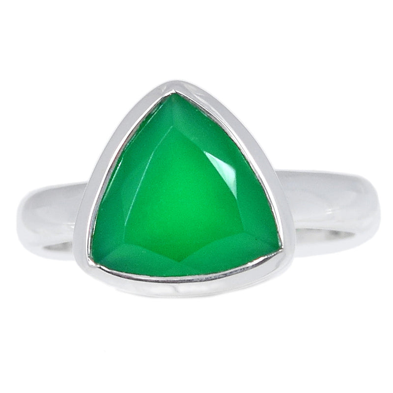 Green Onyx Faceted Ring - GOFR353
