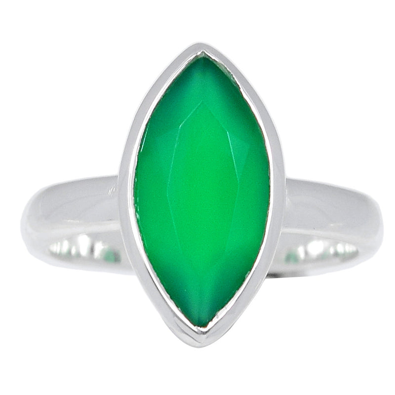Green Onyx Faceted Ring - GOFR362