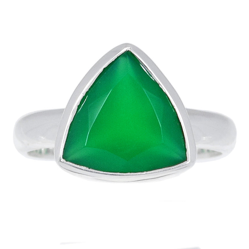 Green Onyx Faceted Ring - GOFR365