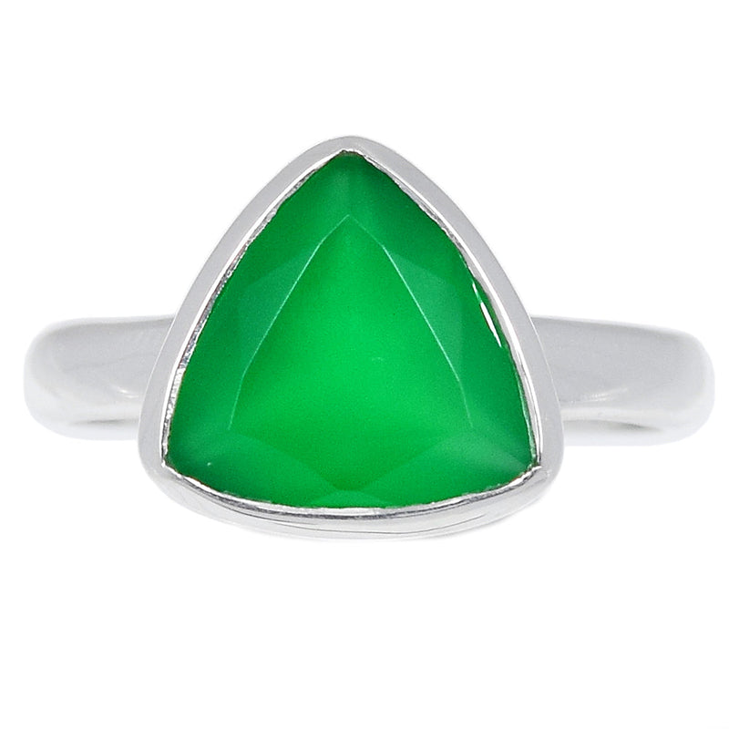 Green Onyx Faceted Ring - GOFR371