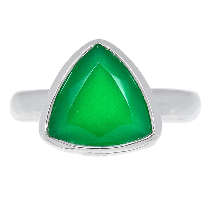 Green Onyx Faceted Ring - GOFR373