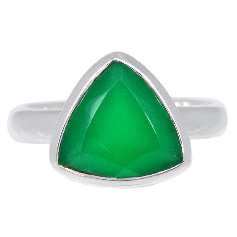 Green Onyx Faceted Ring - GOFR375
