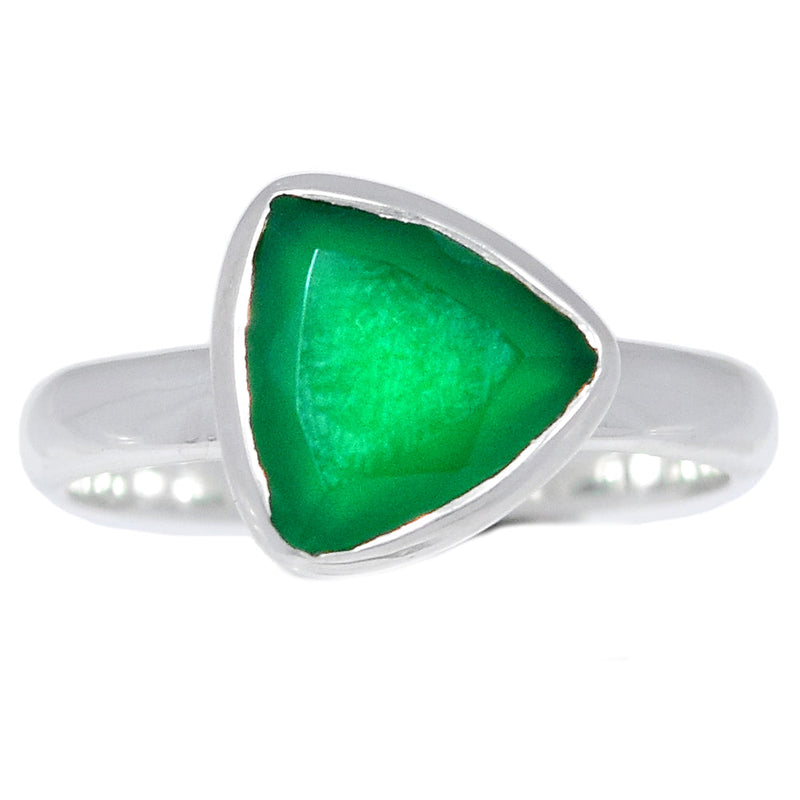 Green Onyx Faceted Ring - GOFR379