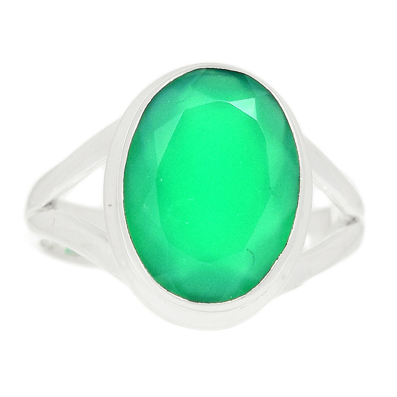 Green Onyx Faceted Ring - GOFR388