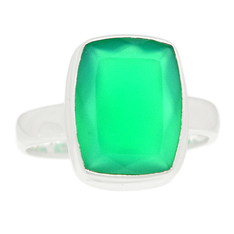 Green Onyx Faceted Ring - GOFR389