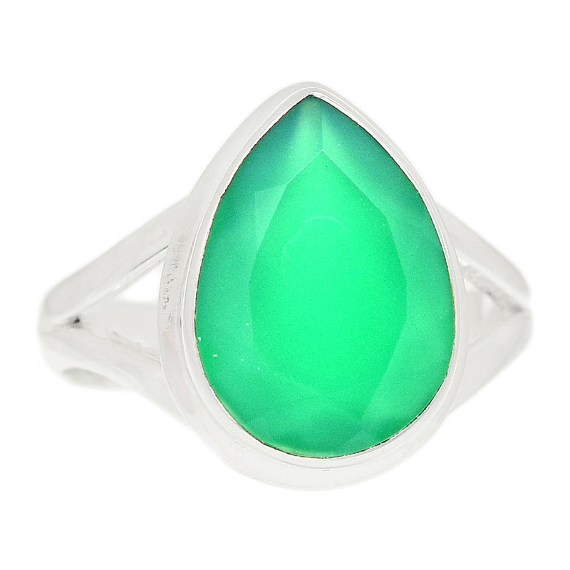 Green Onyx Faceted Ring - GOFR401