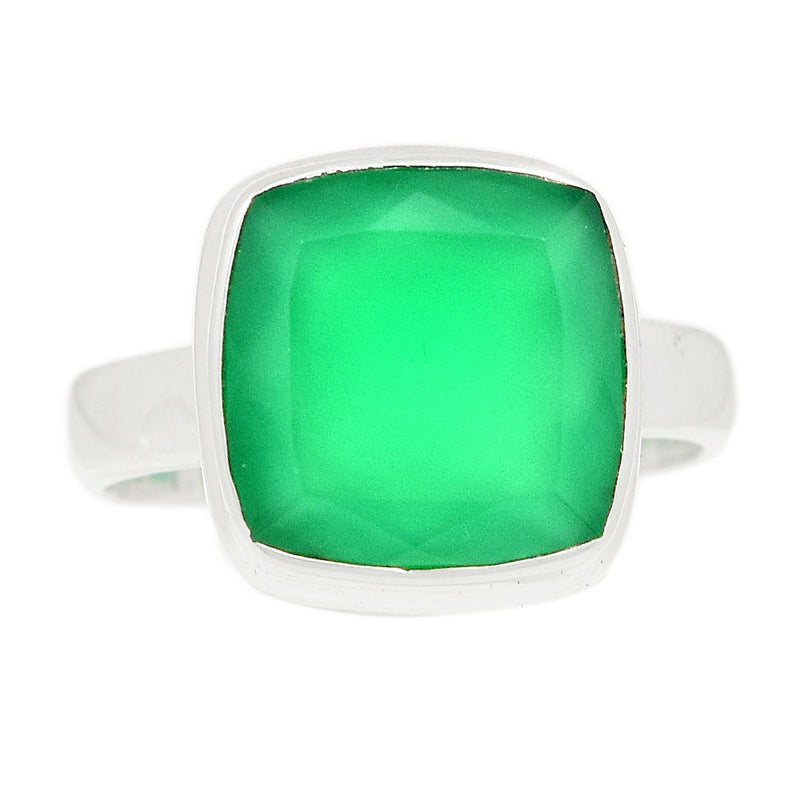 Green Onyx Faceted Ring - GOFR404