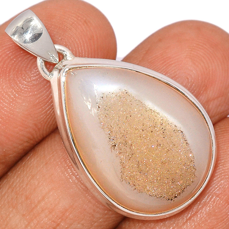 1.5" Angel Aura Druzy Pendants - GPWP568