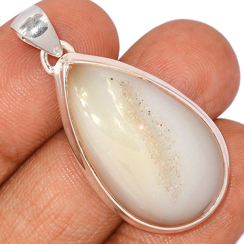 1.7" Angel Aura Druzy Pendants - GPWP588