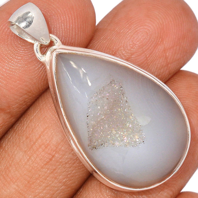 1.6" Angel Aura Druzy Pendants - GPWP597