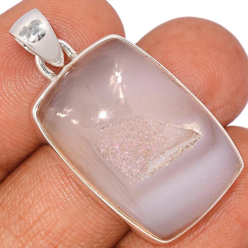 1.5" Angel Aura Druzy Pendants - GPWP602