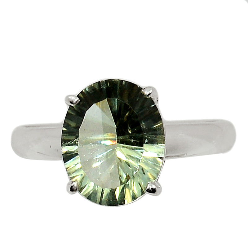 Claw - Green Amethyst Ring - GRAR2435