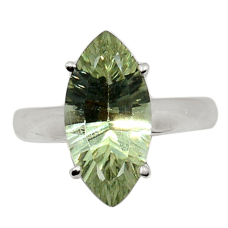 Claw - Green Amethyst Ring - GRAR2436