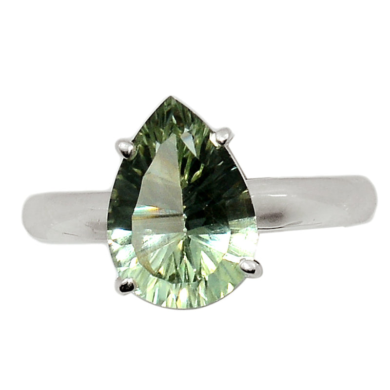 Claw - Green Amethyst Ring - GRAR2437