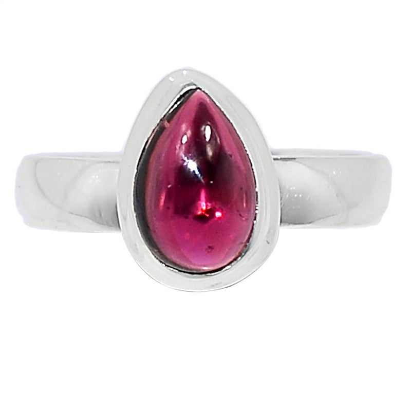 Garnet Cabochon Ring - GRCR562