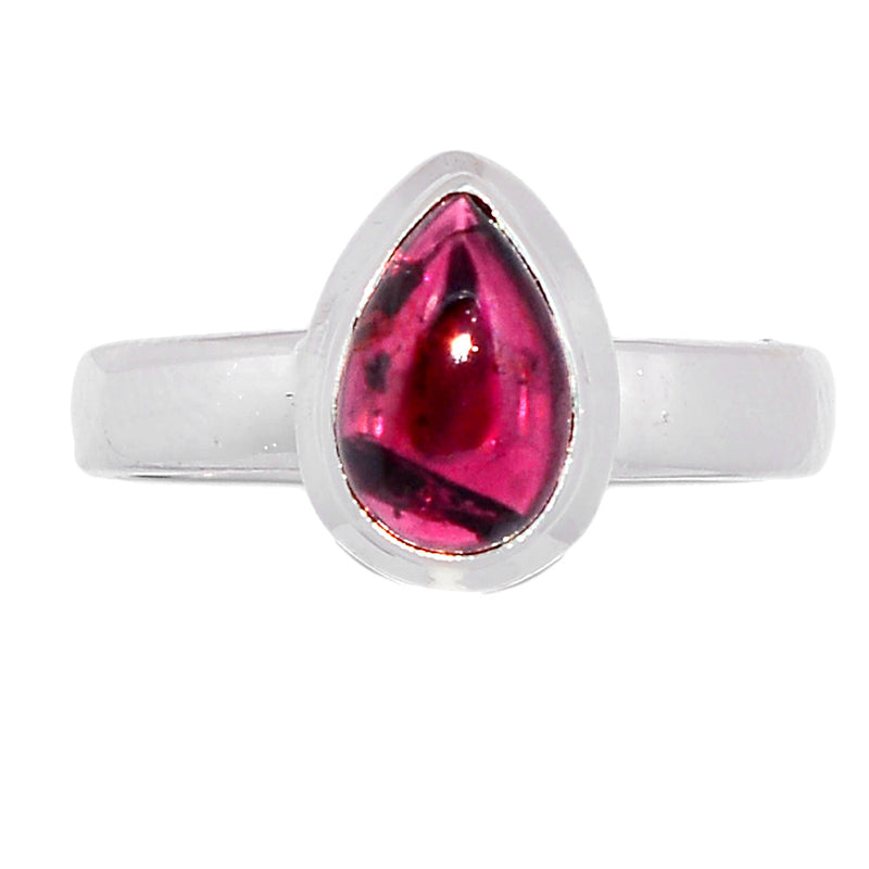 Garnet Cabochon Ring - GRCR591