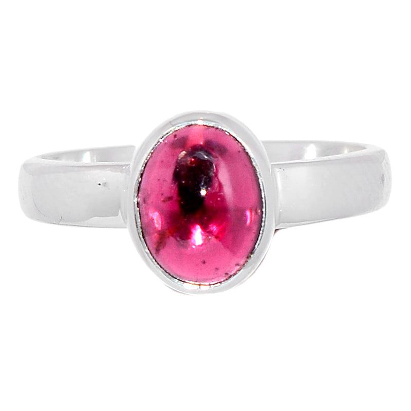 Garnet Cabochon Ring - GRCR593