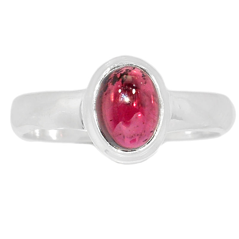 Garnet Cabochon Ring - GRCR610