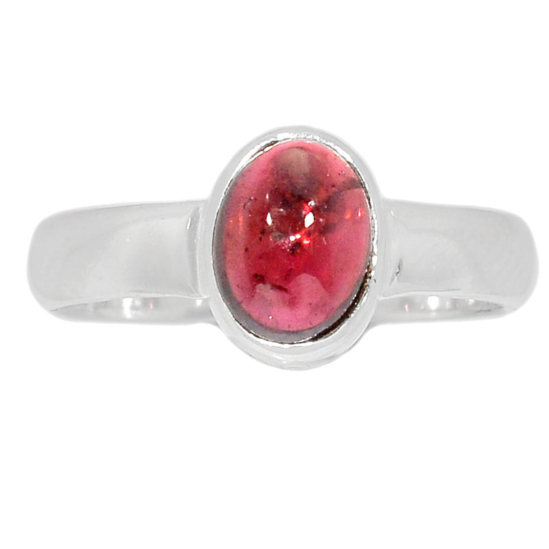 Garnet Cabochon Ring - GRCR615