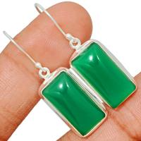 Green Onyx Earring-GROE250