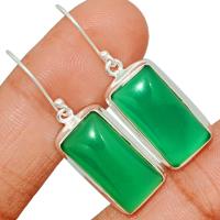 Green Onyx Earring-GROE258